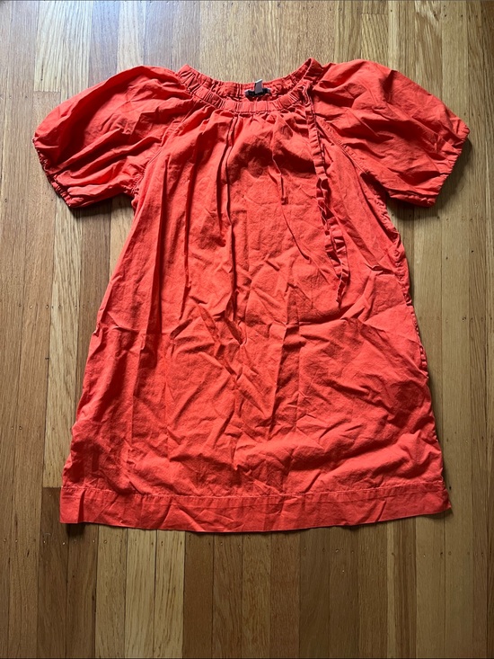 Free Assembly Dresses & Skirts - Women’s Puff Sleeve Peasant Top - Bright Orange